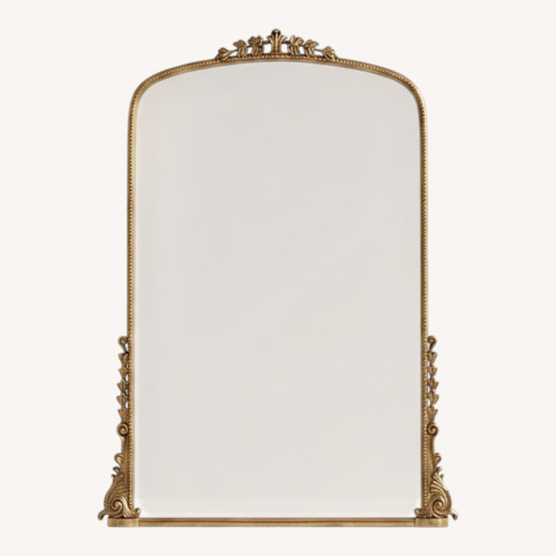 Used Anthropologie Gold Floor Mirror for sale on AptDeco