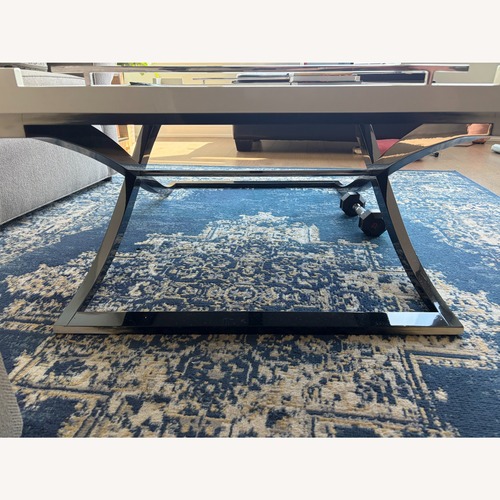 Used Ethan Allen White Coffee Table for sale on AptDeco