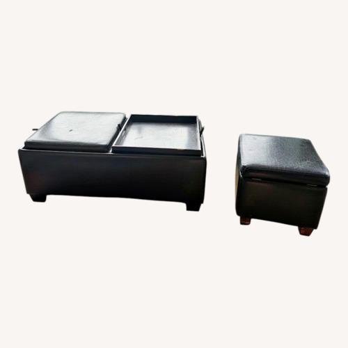 Used Coffee Table Storage and Seating for sale on AptDeco