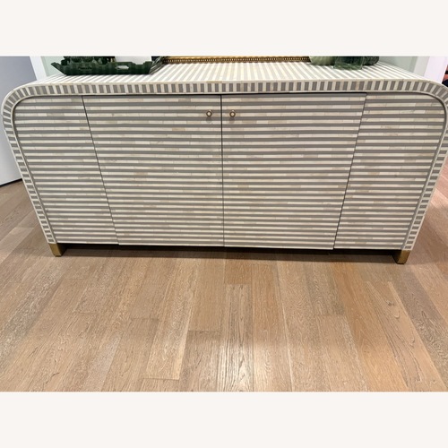 Used House of Jaipur Light Gray Sideboard for sale on AptDeco