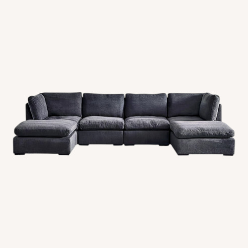 Used L-Shaped Comfy Couch for sale on AptDeco