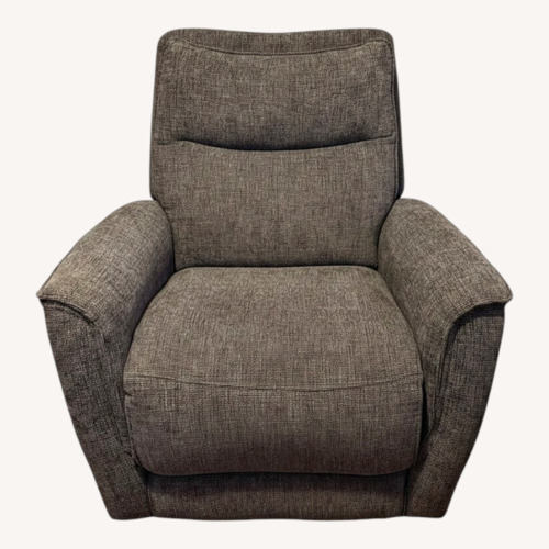 Used Dark Gray Polyurethane Recliner for sale on AptDeco