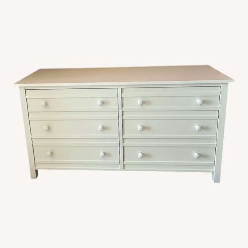 Used Taylor Made Custom Furniture White Wood Dresser for sale on AptDeco