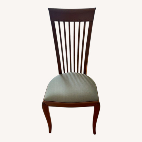 Used Vintage/Antique Light Brown Wood Dining Chair for sale on AptDeco