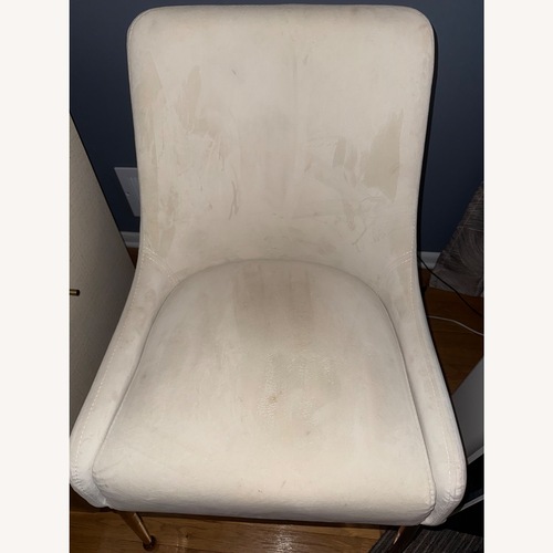 Used Owen Velvet Dining Chairs  for sale on AptDeco