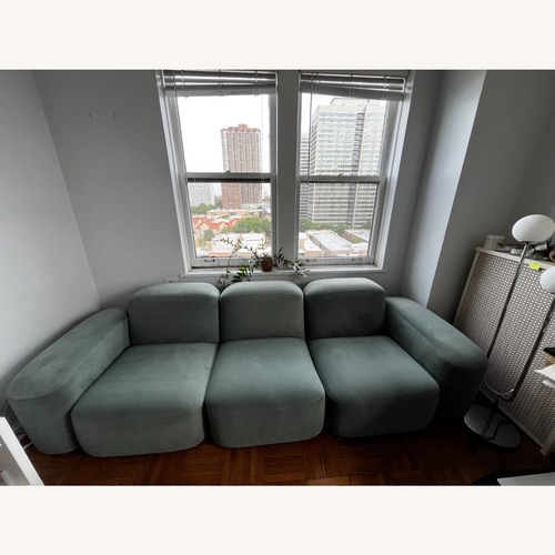 Used Design Within Reach Muse Agave 3 Piece Sectional for sale on AptDeco