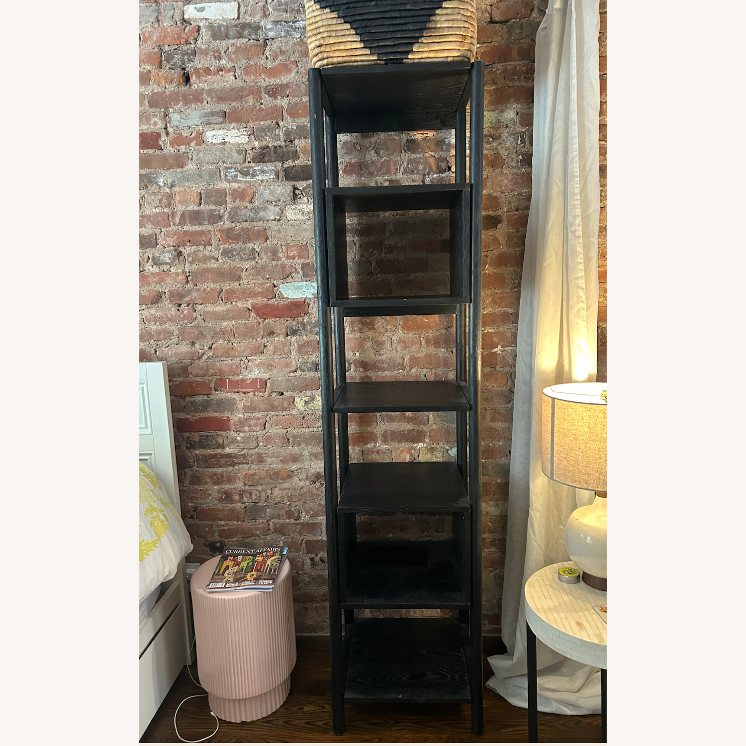 West Elm Jordi Black Wood Bookcase - image-2