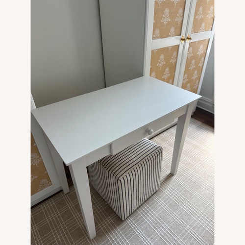 Used Small White Desk  for sale on AptDeco