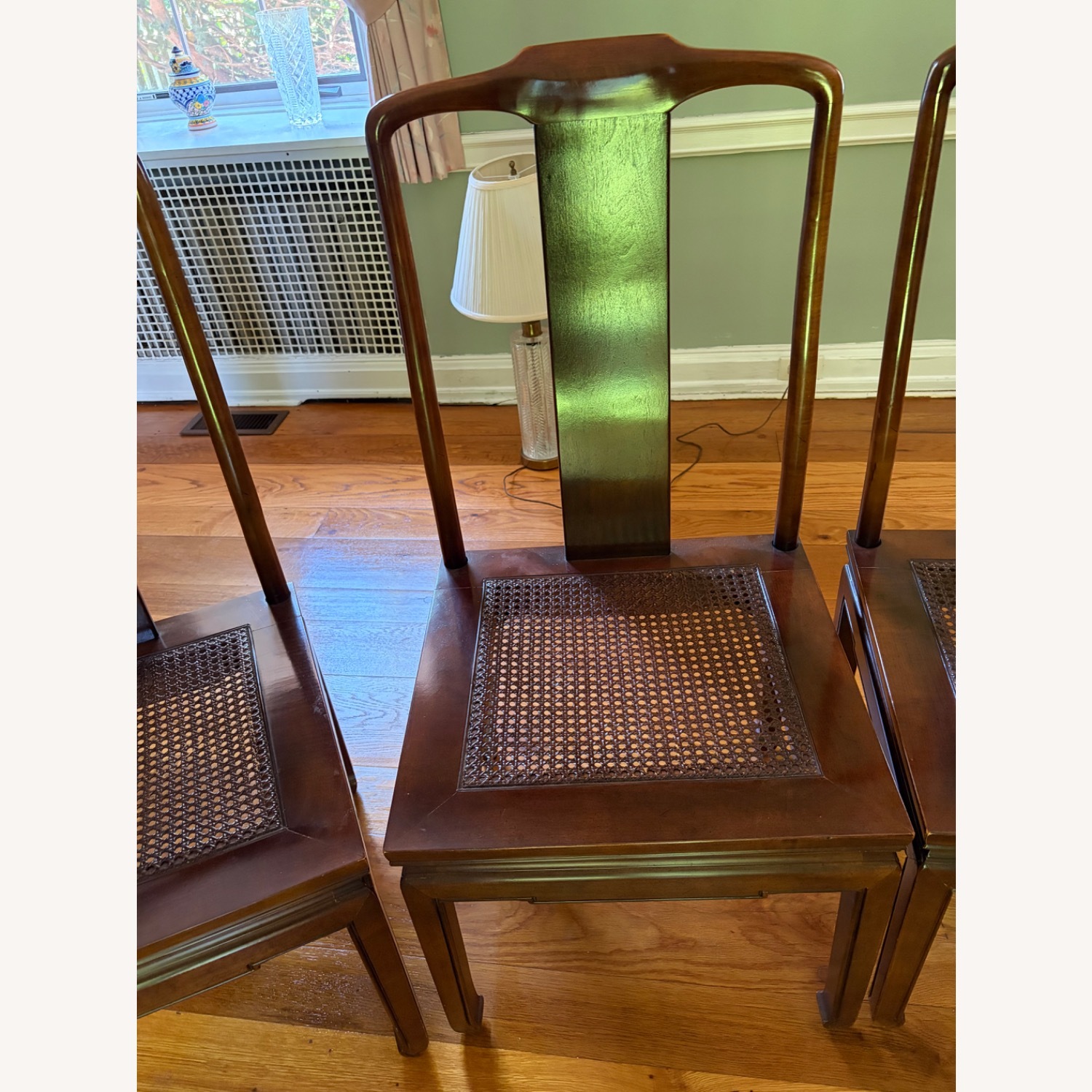 Henredon Mahogany Chairs - AptDeco