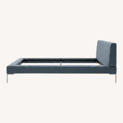 Used B&b Italia Charles Queen Bed With Slatted Bases for sale on AptDeco