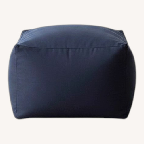 Used Muji Bean Bag with Cotton Denim Cover  for sale on AptDeco