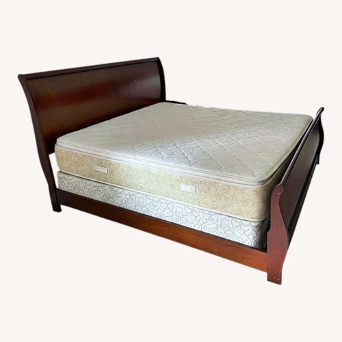 Used Simmons King Size Bed for sale on AptDeco