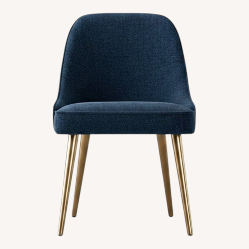 Used West Elm Mid-Century Dining Chairs- Metal Legs for sale on AptDeco