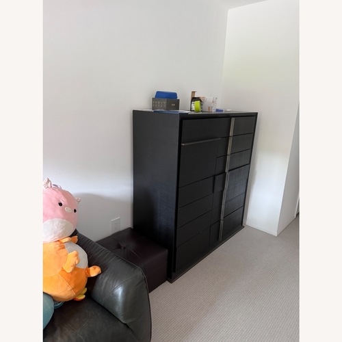 Used Black Wood Dresser for sale on AptDeco