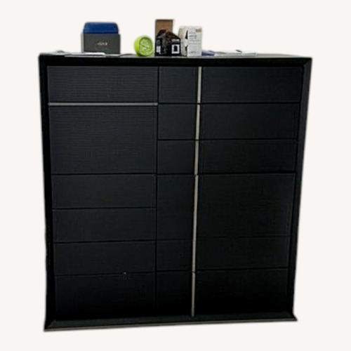 Used Black Wood Dresser for sale on AptDeco