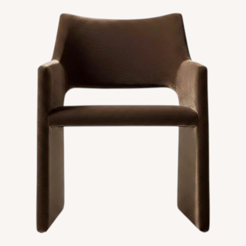 Used CB2 Four Foley Mink Dining Room Armchairs for sale on AptDeco