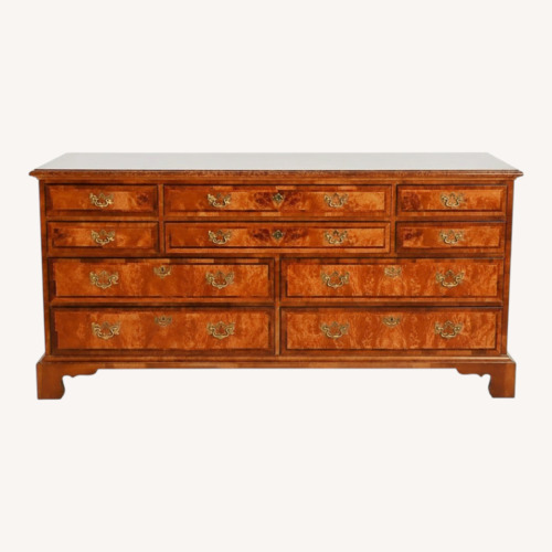 Used 1970s Henredon Aston Court Banded Mahogany Dresser for sale on AptDeco