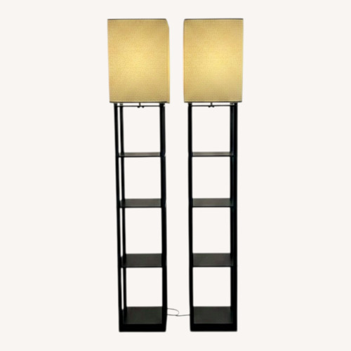 Used Library Bookcase/Lamps for sale on AptDeco
