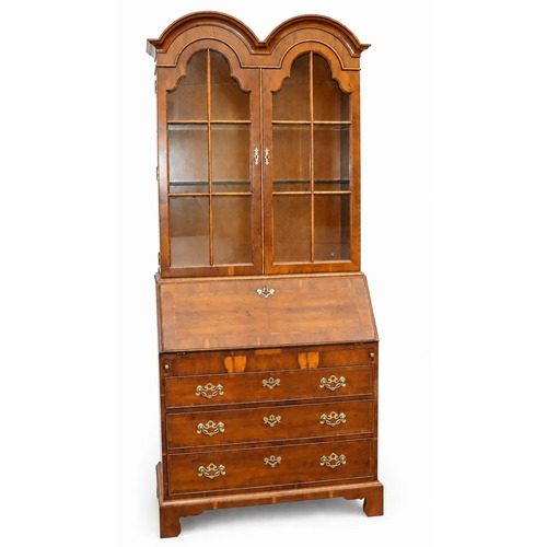 Used  Henredon Walnut Folio Secretary Desk Double Hood for sale on AptDeco