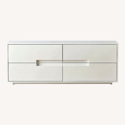 Used CB2 Light Gray Lowboy Dresser for sale on AptDeco