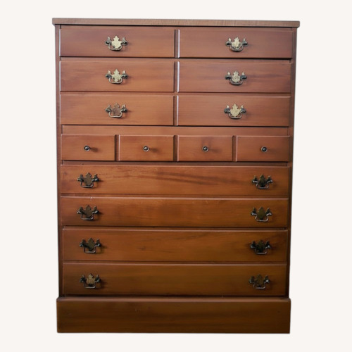 Used Dark Brown Wood Dresser for sale on AptDeco