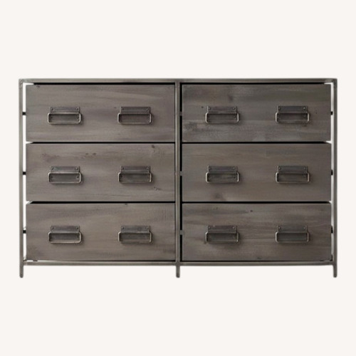 Used Restoration Hardware Dark Brown Wood Dresser for sale on AptDeco