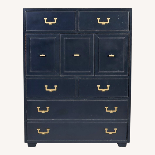 Used  Henredon Artefacts Chest Midnight Blue  for sale on AptDeco