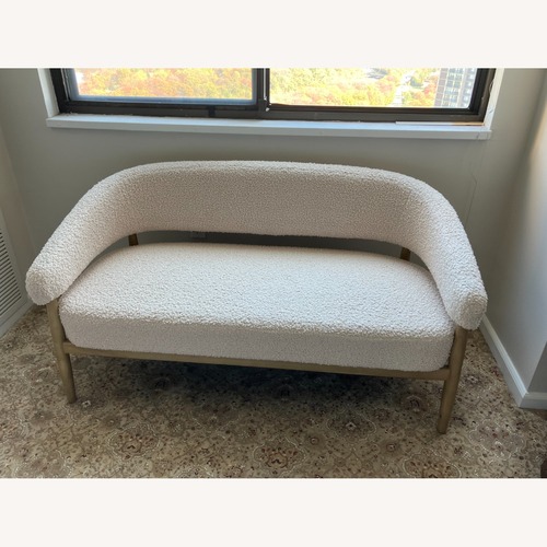Used Ballard Designs Natural Bench for sale on AptDeco