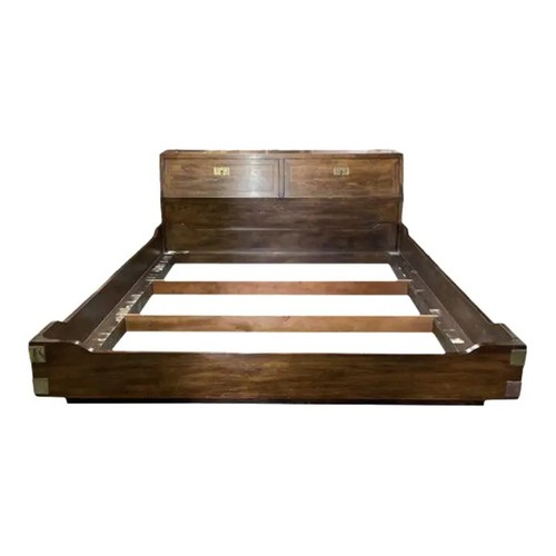 Used  Henredon Campaign Queen Headboard  for sale on AptDeco