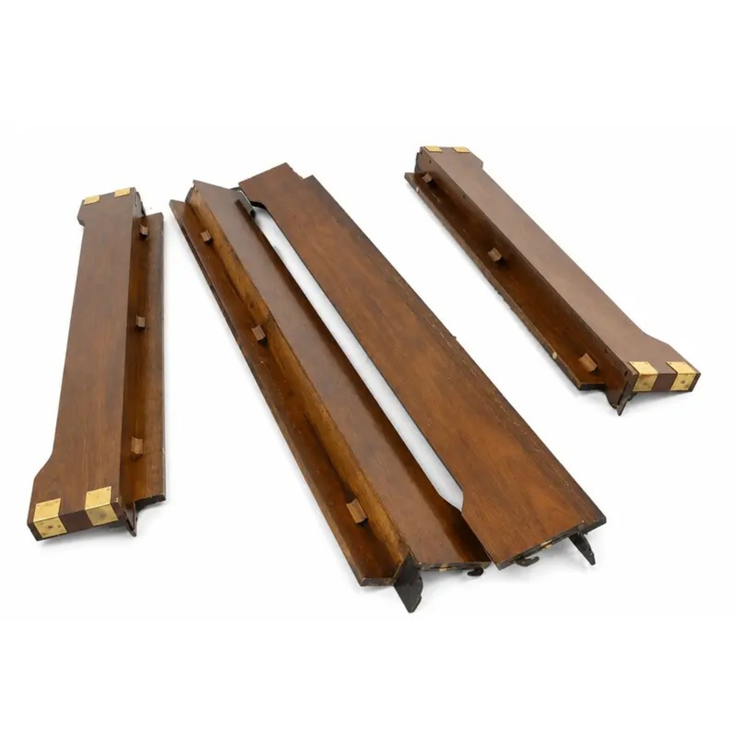  Henredon Campaign Queen Headboard  - image-8