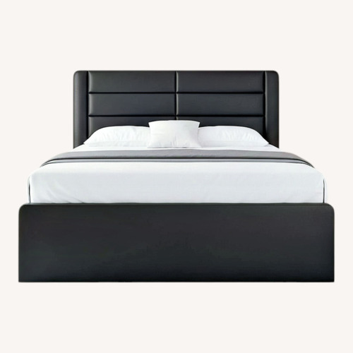 Used Amazon Unpackaged Queen Bed Frame with Storage for sale on AptDeco