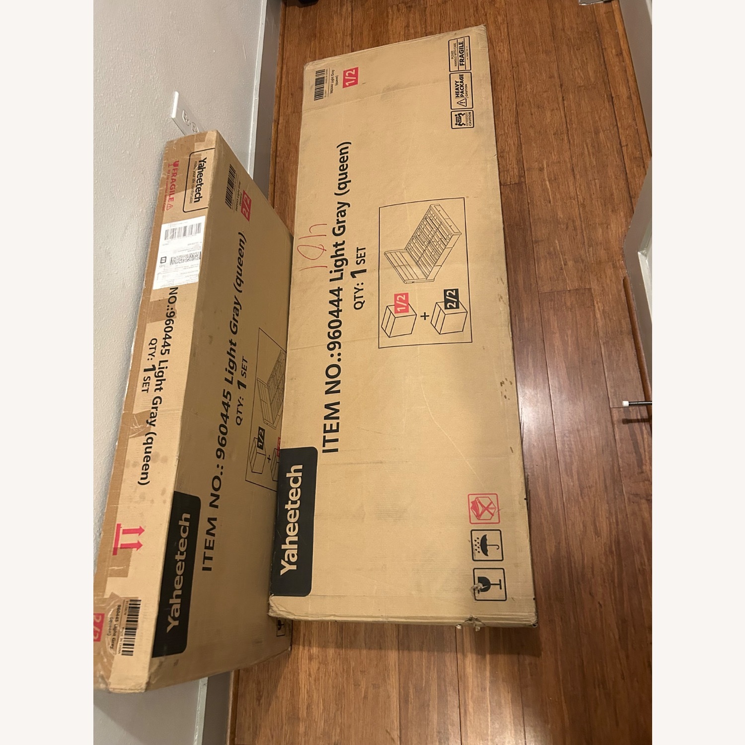 Amazon Unpackaged Queen Bed Frame with Storage - image-3