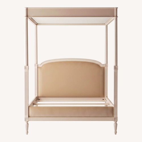 Used Jacques Canopy Queen Bed for sale on AptDeco