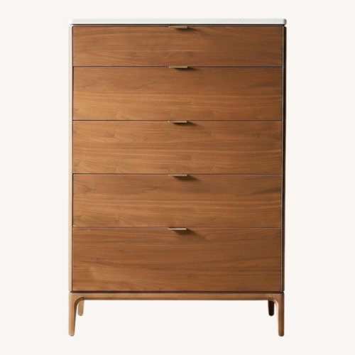 Used West Elm Parker Dresser with Marble Top for sale on AptDeco