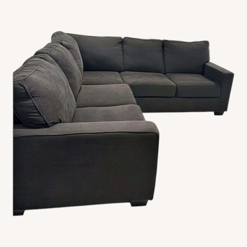 Used Ashley Furniture Black Fabric 3+ Seater Sofas for sale on AptDeco