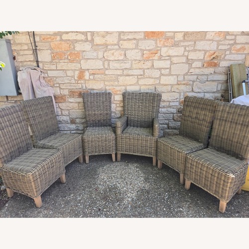 Used Restoration Hardware Majorca Outdoor Dining Chairs for sale on AptDeco