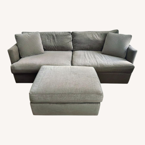 Used Pampa Dark Gray Fabric 4 Seater Sofa for sale on AptDeco