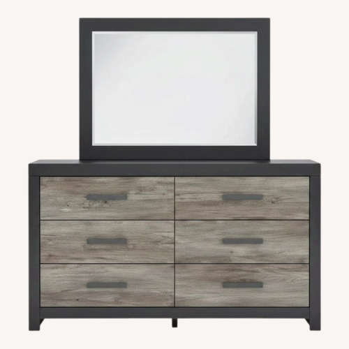 Used Ashley Furniture Dark Brown Wood Dresser for sale on AptDeco