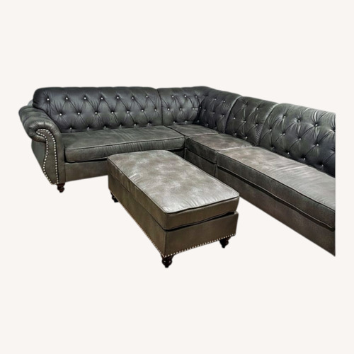 Used Dark Gray Fabric 3+ Piece Sectionals for sale on AptDeco