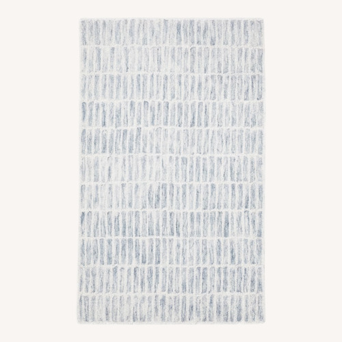 Used Pottery Barn Blue Rug for sale on AptDeco