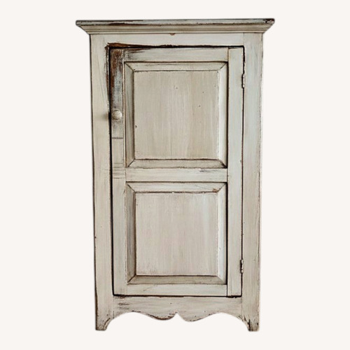 Used Canadian Made White Oak Distressed Farm Hutch  for sale on AptDeco