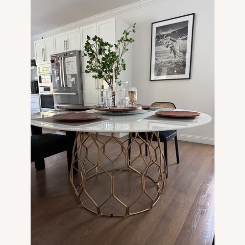 Used CB2 Circuit Dining Table for sale on AptDeco