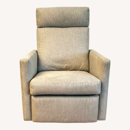 Used Light Gray Fabric Manual Recliner for sale on AptDeco