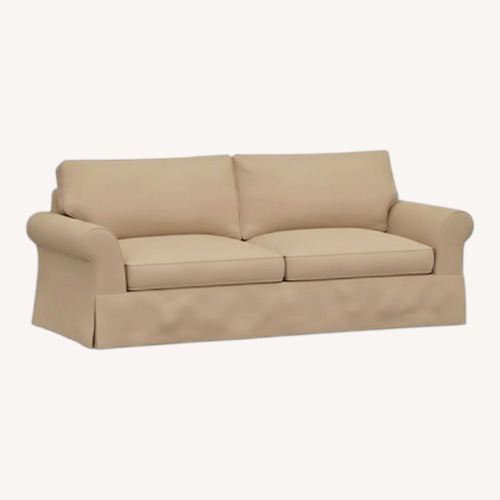 Used Pottery Barn Parchment Sofa for sale on AptDeco