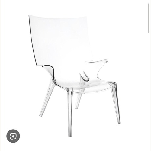 Used Kartell Transparent Armchair for sale on AptDeco