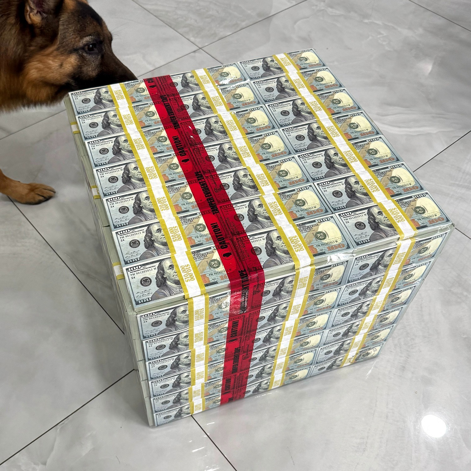 Benjamin Prop Money Stack Table - image-3