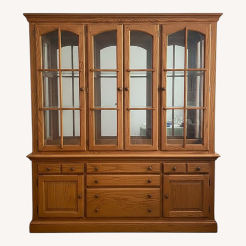 Used Two Pieces Hutch and Buffett  for sale on AptDeco
