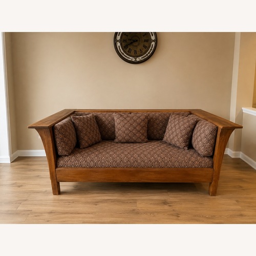 Used Stickley Prairie Loveseat for sale on AptDeco