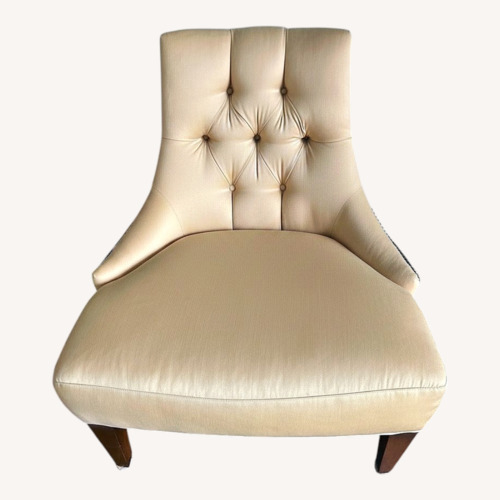 Used Baker Salon Chairs in Beige Upholstery for sale on AptDeco