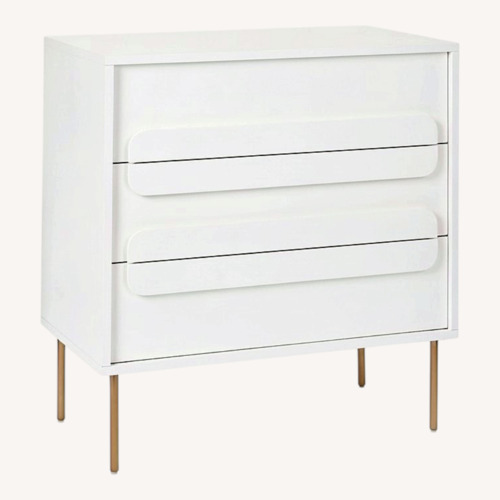 Used West Elm Gemini 3 Drawer Dresser for sale on AptDeco
